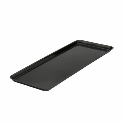 Melamine Platter Rectangular Large 500 x 180mm Black